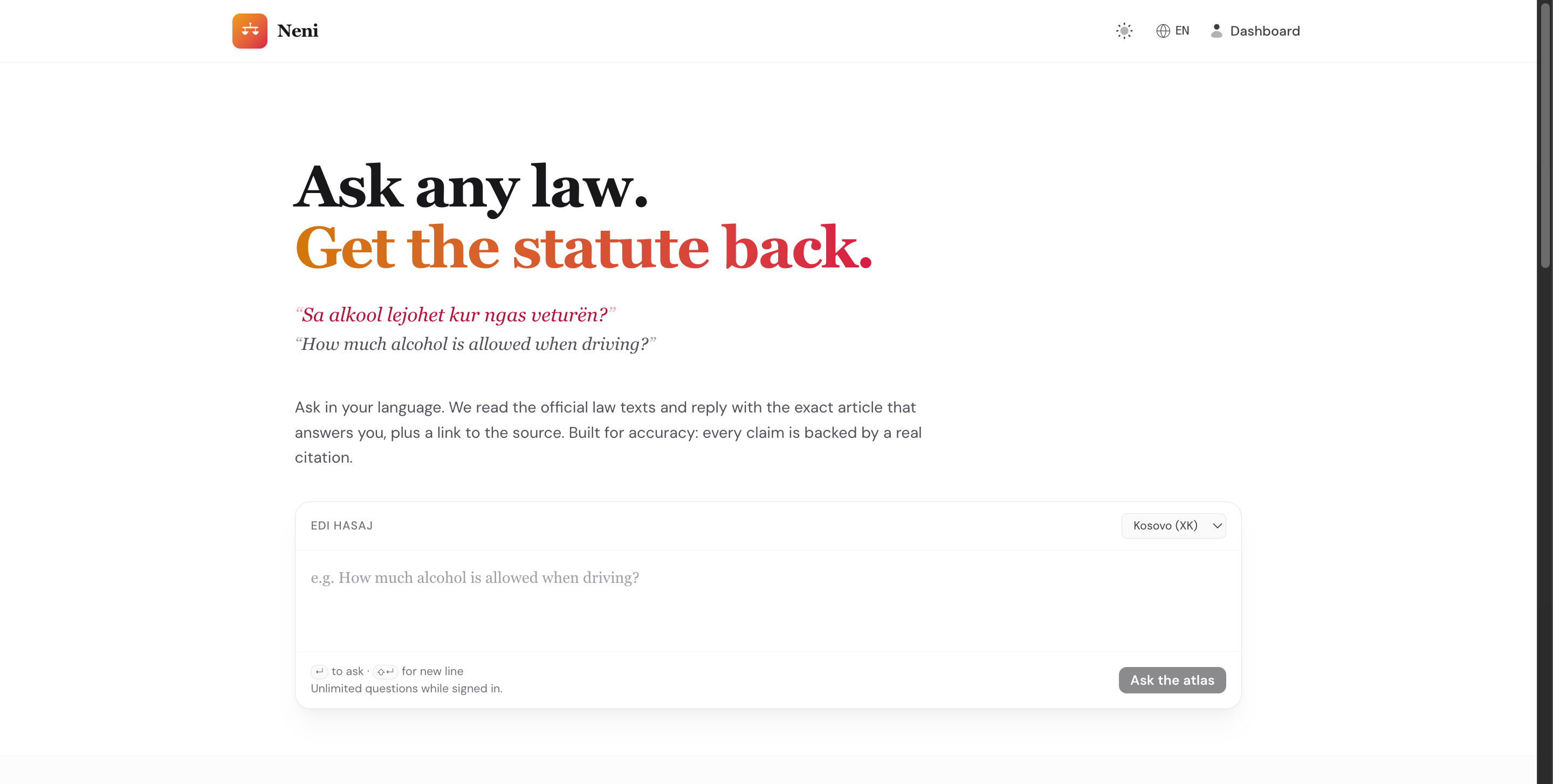 Building Neni: legal search that actually has to know the law